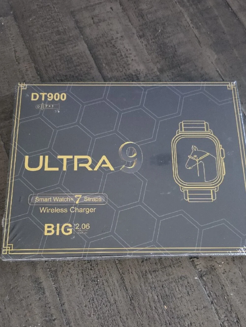 Ultra 9 DT900 Smart Watch - Black